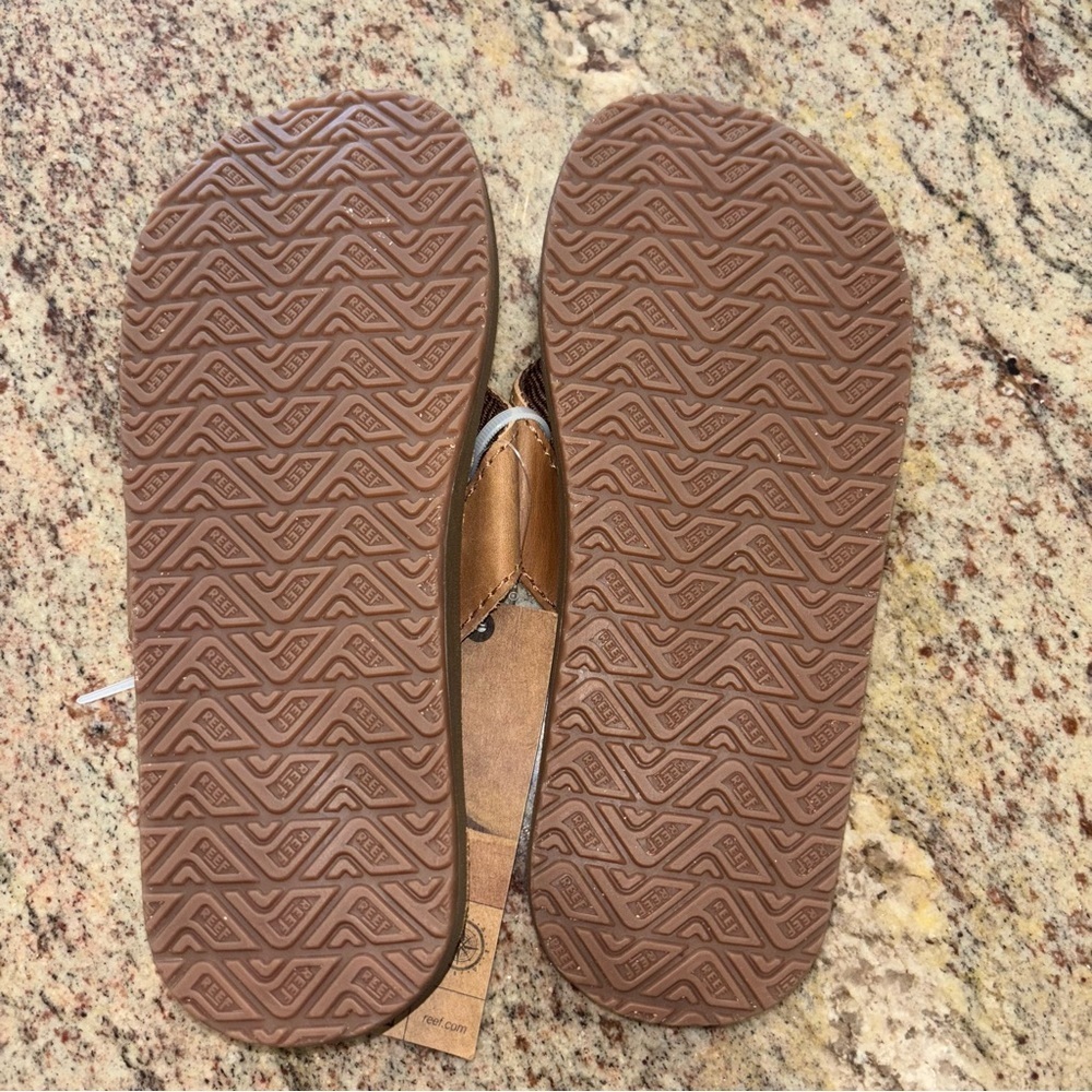 Reef Men's Brown Sandals 7 NWT - Picture 5 of 6